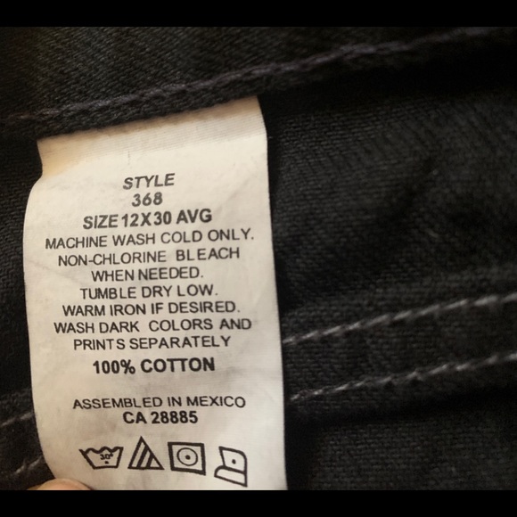 Vintage High Waisted Straight Leg Jeans - Picture 5 of 5